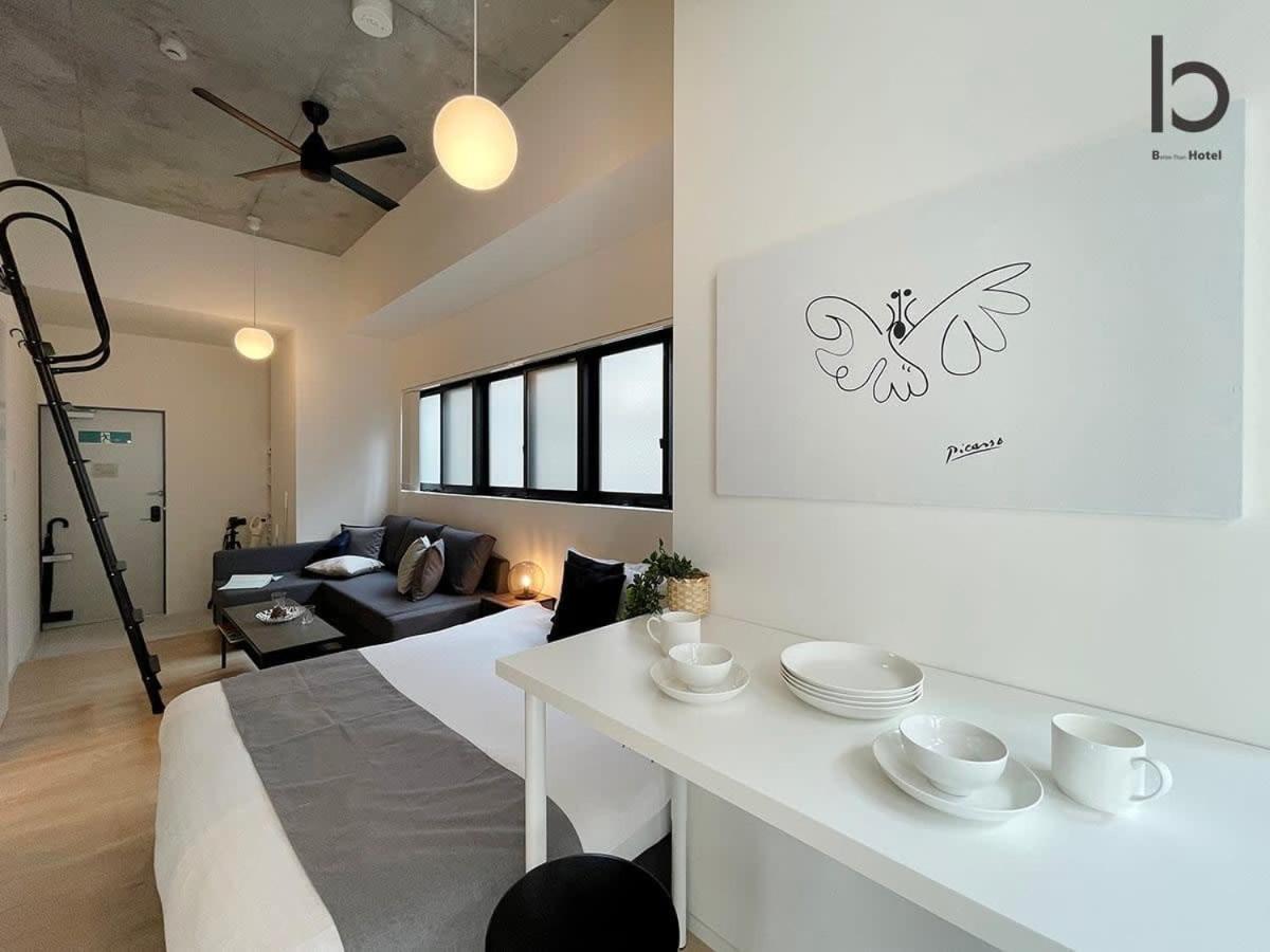 Bhotel Nekoyard - Modern Loft Studio Steps From Peace Park Hiroshima Exterior photo
